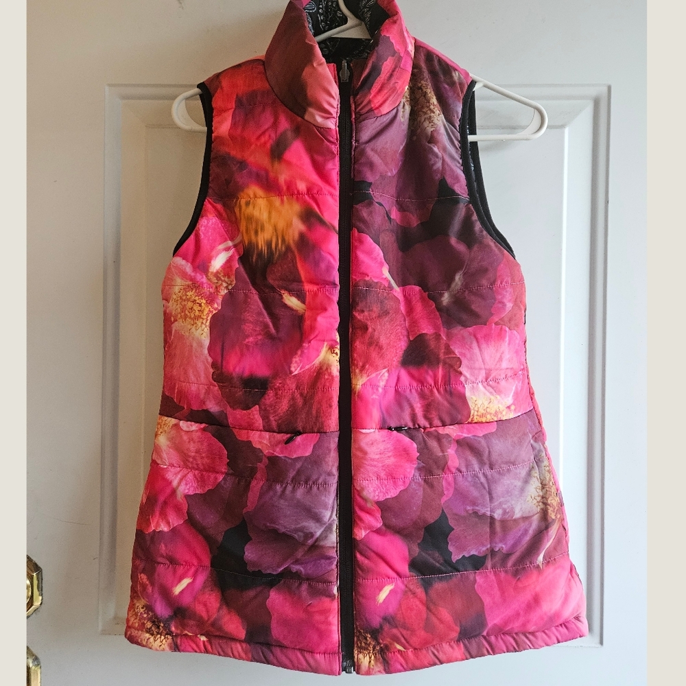 NWT Johnny Was Braemar Reversible Puffer Vest, XS - Picture 8 of 9